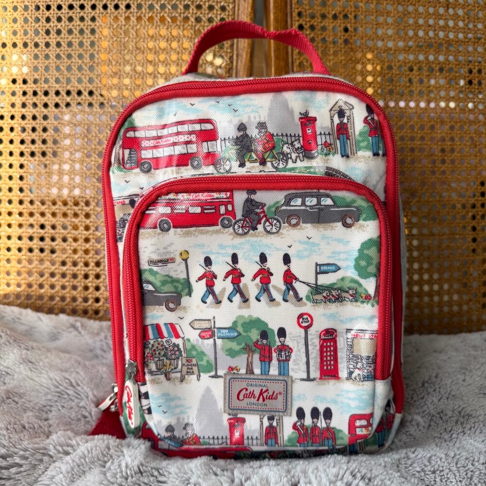 Cath Kidston "Cath Kids" London Streets Mini Backpack GUC England British